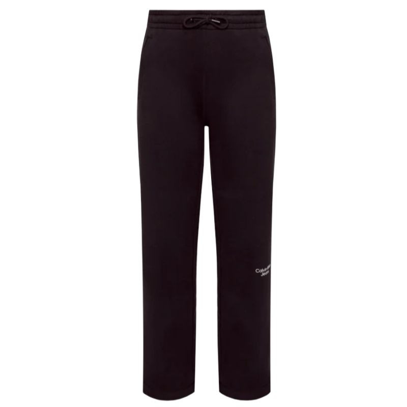 Calvin Klein Jeans Stacked Logo Wide W Dámské kalhoty J20J218701 XS
