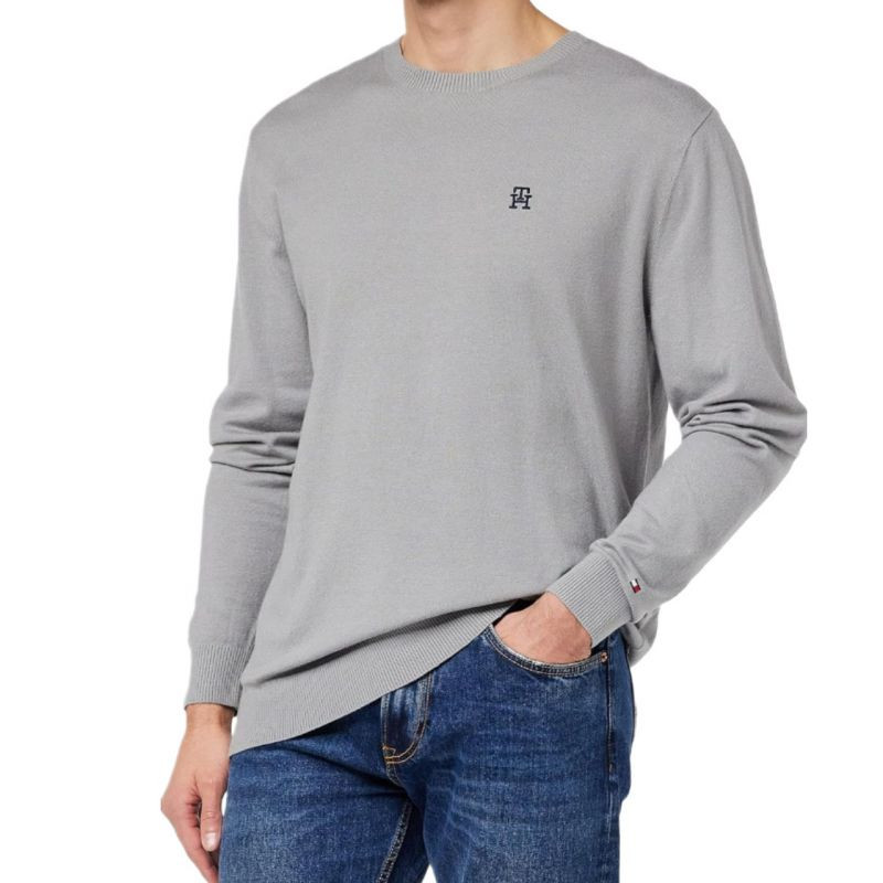 Tommy Hilfiger pletený svetr s výstřihem M UM0UM02629 L