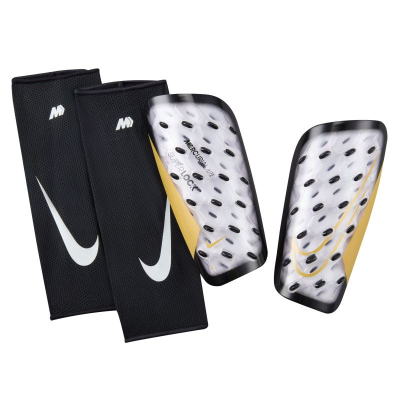 Fotbalové chrániče Nike Mercurial Lite SuperLock DN3609-101 M (160-170 cm)