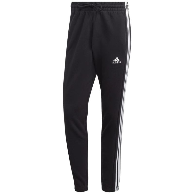 Kalhoty adidas Essentials French Terry Tapered Cuff 3-Stripes M IC0050 S