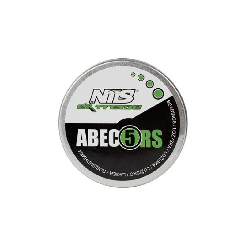 Nils Extreme Green CARBON ložiska 8 ks. ABEC-5 RS 16-31-020 NEUPLATŇUJE SE