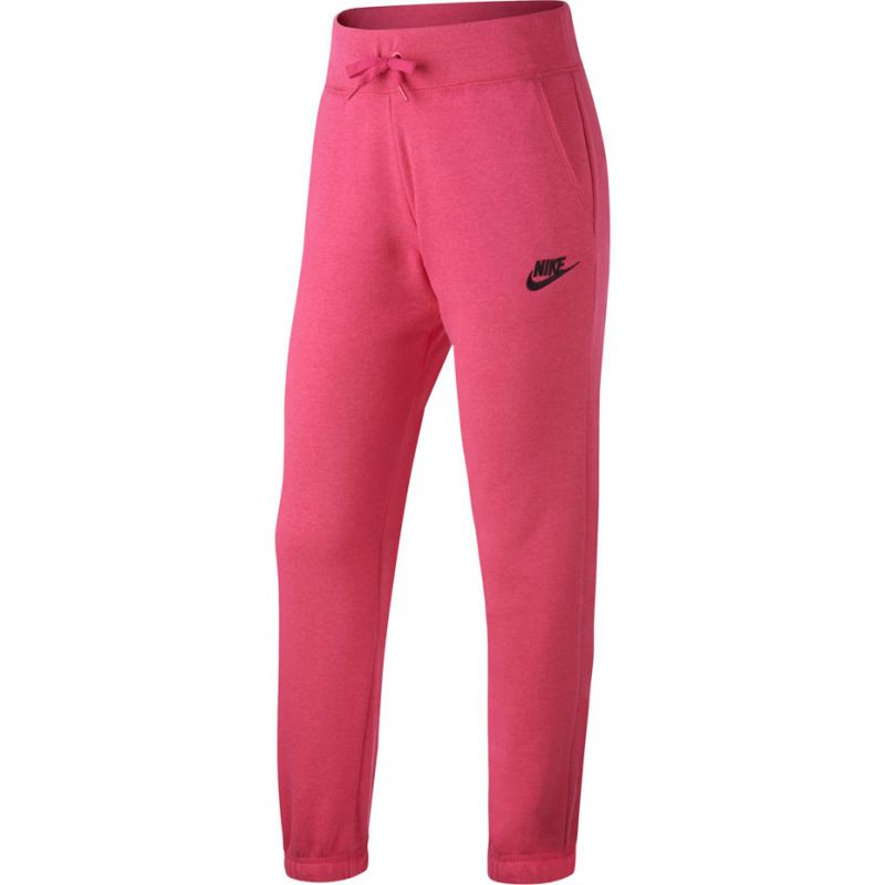 Dívčí kalhoty G NSW FLC REG Jr 806326 615 - Nike M
