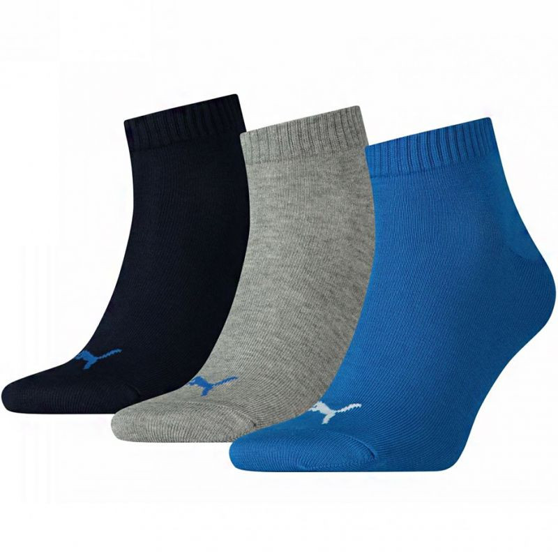 Unisex ponožky Puma Quarter Plain 3 páry 271080001 277 39-42