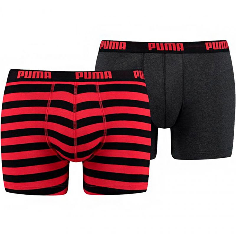 Pánské pruhované boxerky 1515 2P M 591015001 786 - Puma S