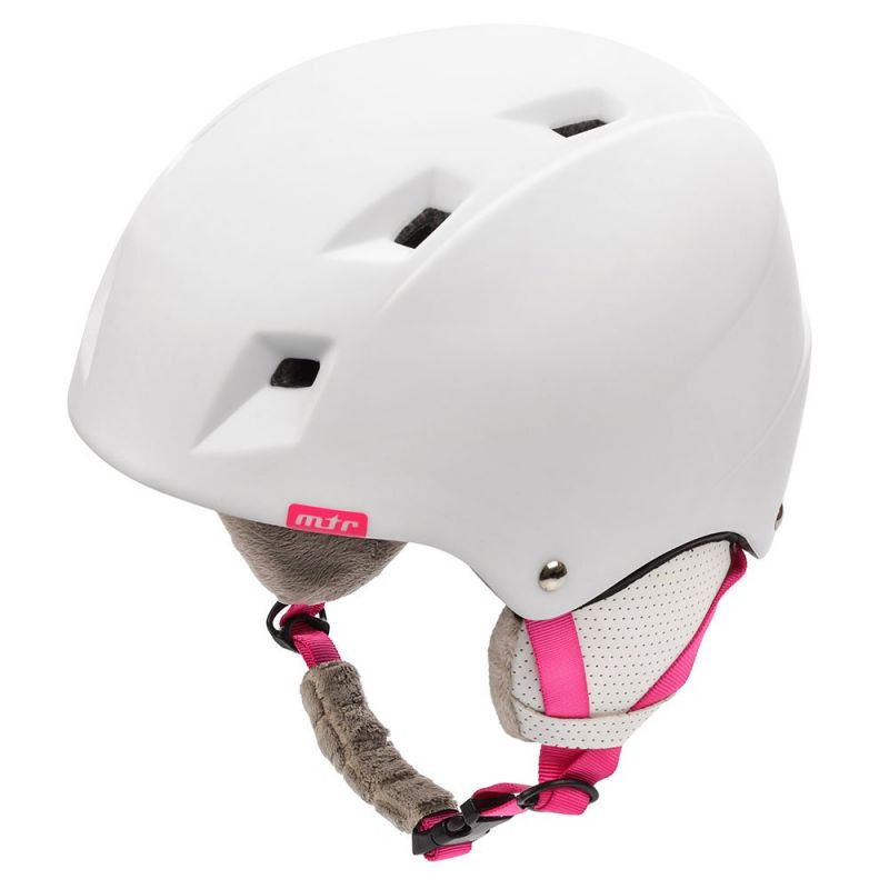 Lyžařská helma Meteor Kiona bílá/růžová 24850-24852 univerzita