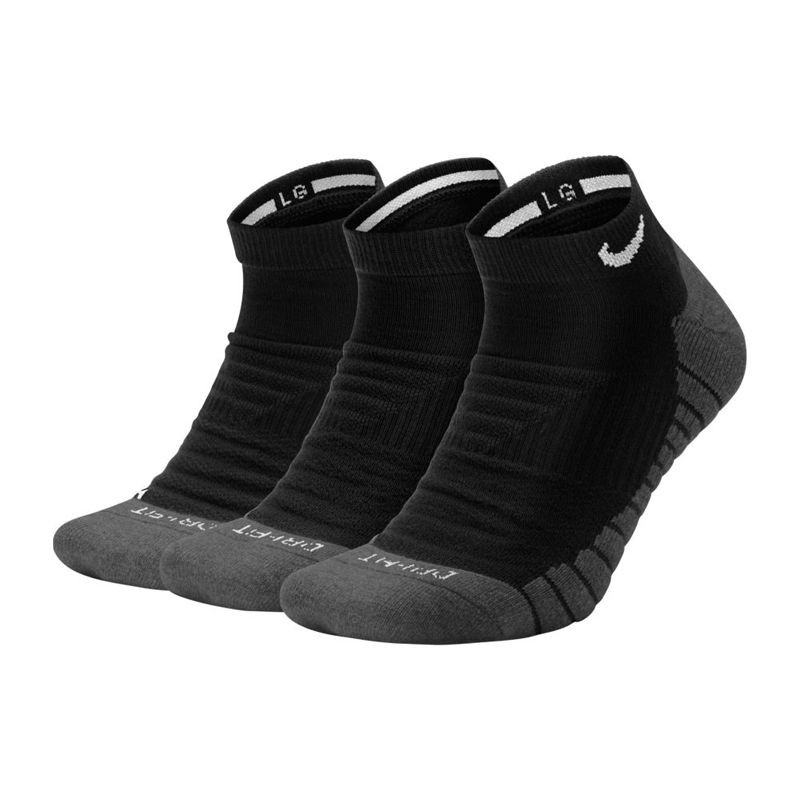 Ponožky Nike Everyday Max Cushion No-Show 3Pak SX6964-010 34 - 38