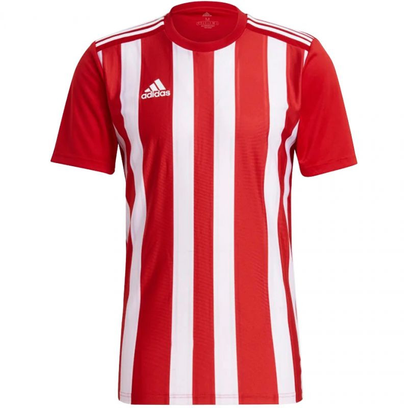 Pánské pruhované fotbalové tričko 21 M GN7624 - Adidas XXL