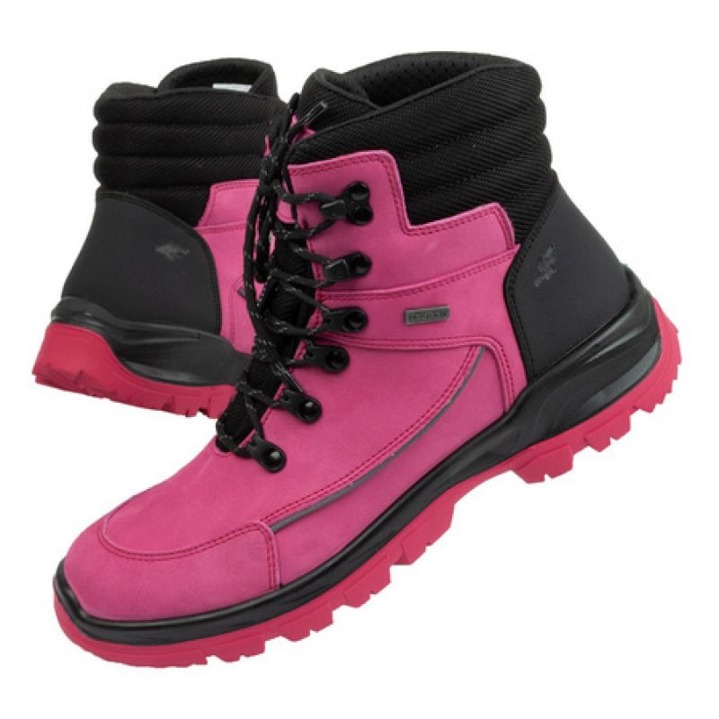 Dámská zimní obuv OBDH250 růžová - 4F 40