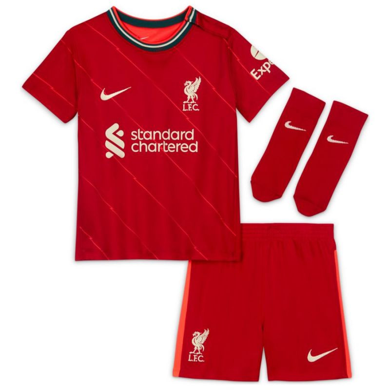 Dětská fotbalová souprava Liverpool FC Jr DB2548 688 - Nike 85-90 cm