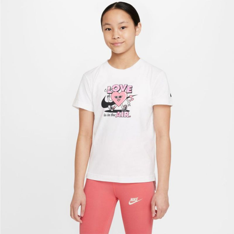 Dívčí tričko Sportswear Jr DO1327 100 - Nike XL (158-170)