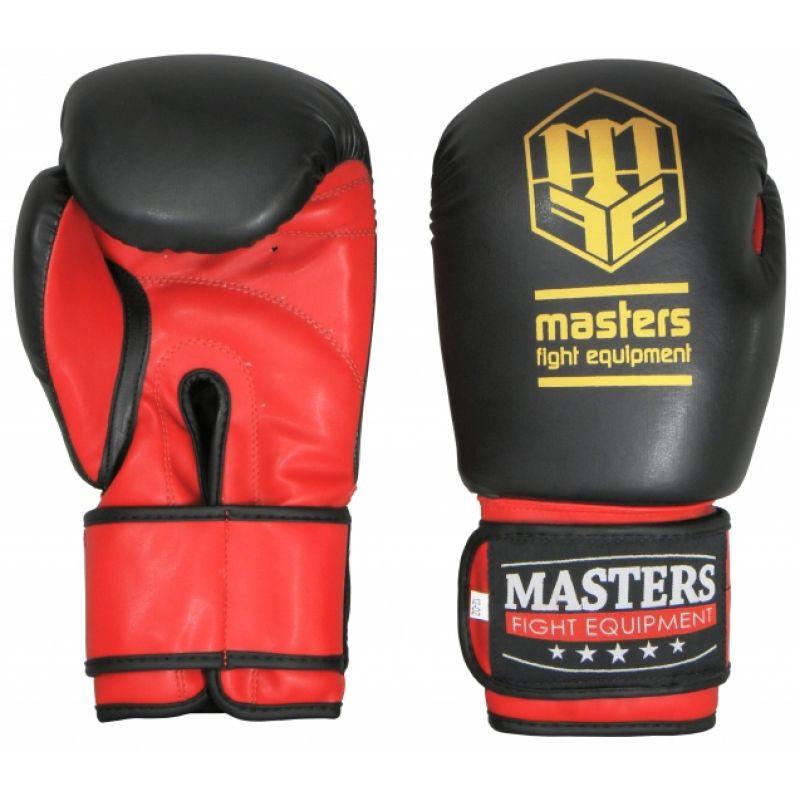 Boxerské rukavice - RPU-3 0140-1002 - Masters 12 oz + červená