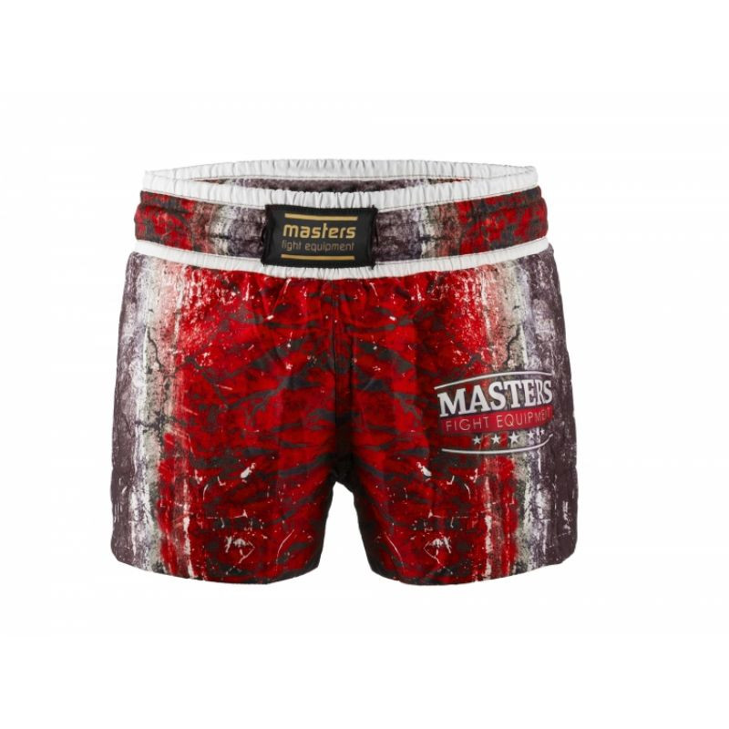 Pánské šortky SK1-MFE M 06621-M02 - Masters červená+XL