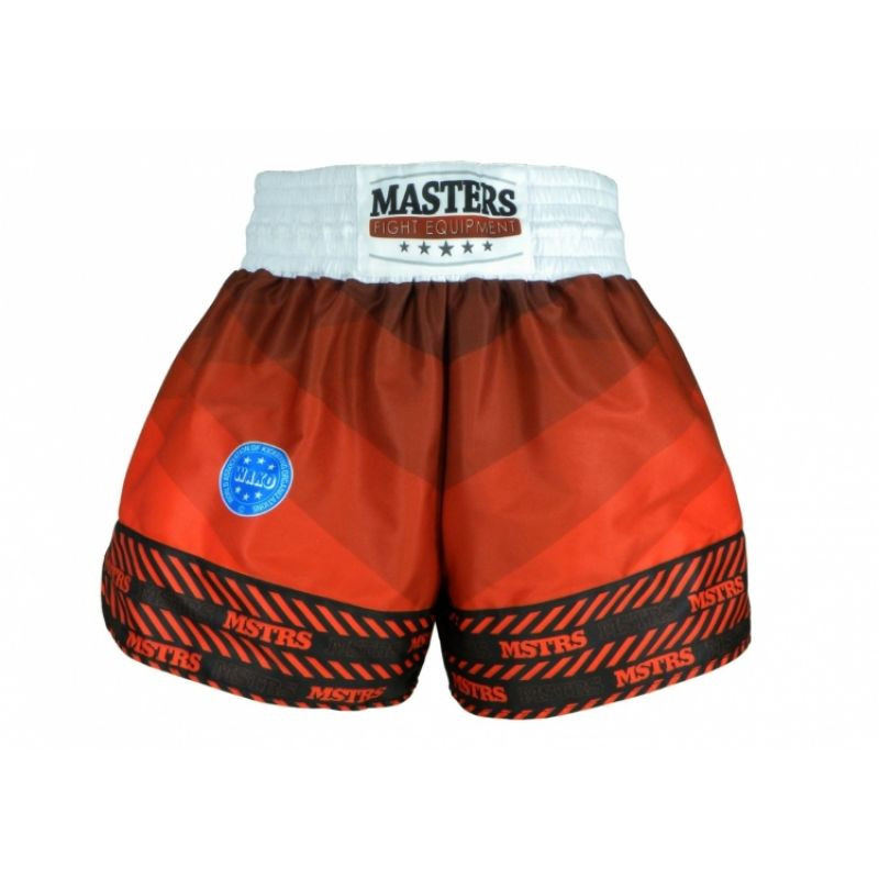 Masters Skb-W M kickboxerské šortky 06654-02M červená+M