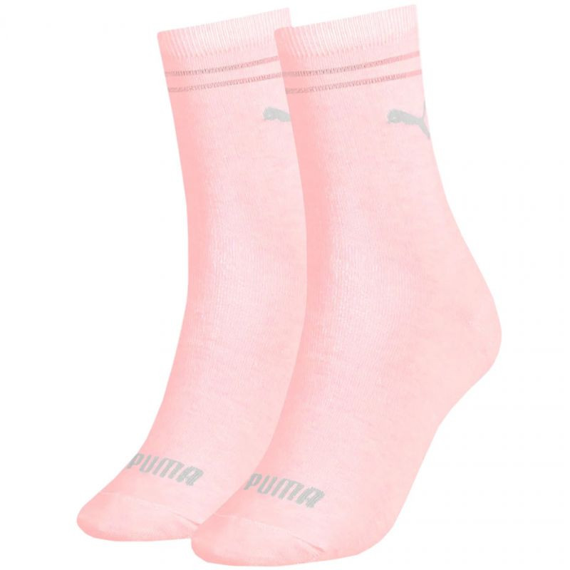 Dámské ponožky 2Pack 907957 04 pink - Puma 39-42