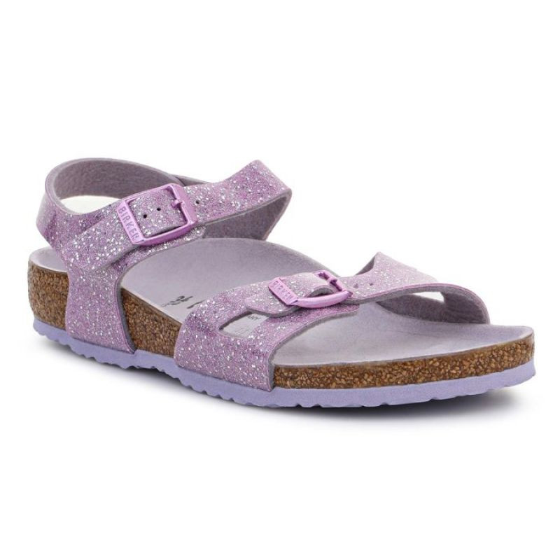 Dětské sandály Birkenstock Rio 1022169 Cosmic Sparkle Lavender EU 27
