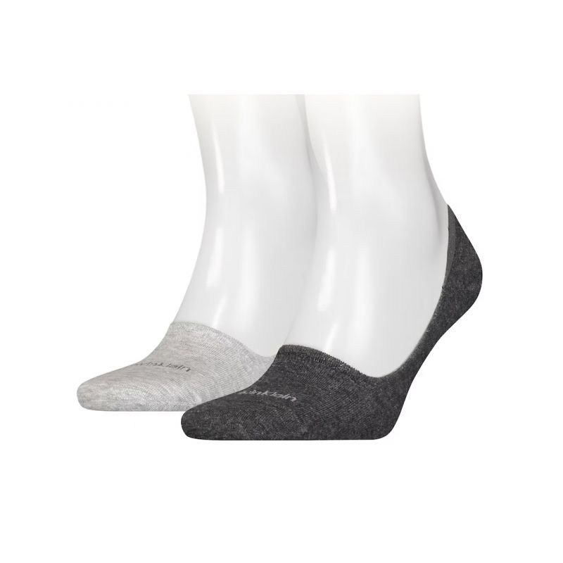 Calvin Klein Footie Mid Cut 2P ponožky 701218708004 39-42