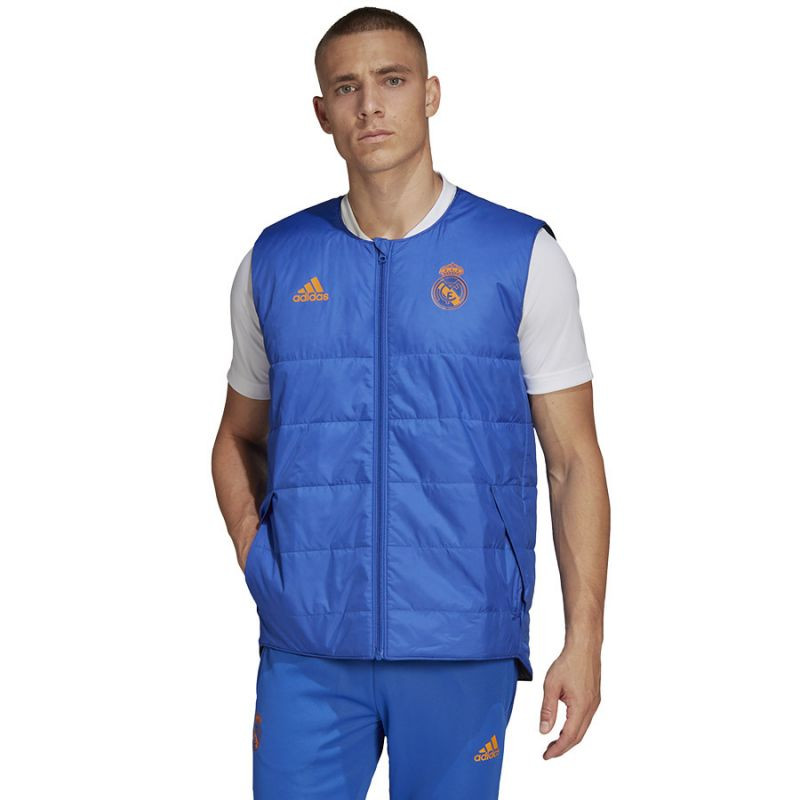 Pánská vesta Real Madrid Pad L HG8685 - Adidas S
