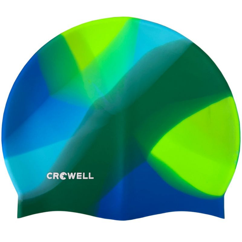 Crowell Multi Flame silikonová plavecká čepice kol.20 NEUPLATŇUJE SE