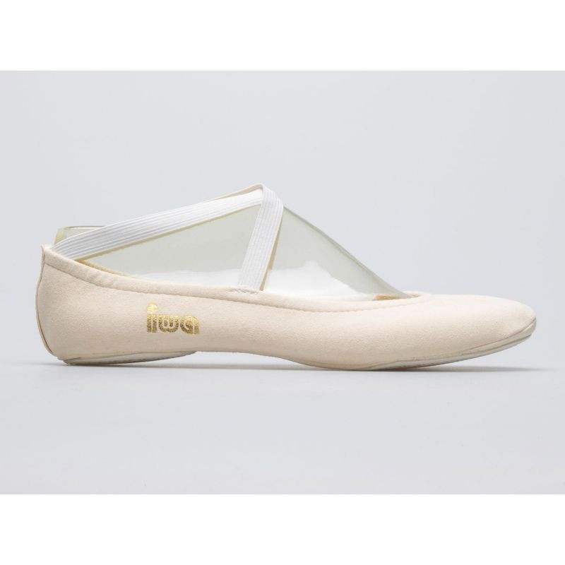 IWA 302 krémová gymnastická baletní obuv 33