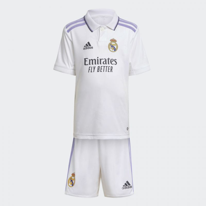 Dětská fotbalová souprava Real Madrid H Mini Jr HA2667 - Adidas 104 cm