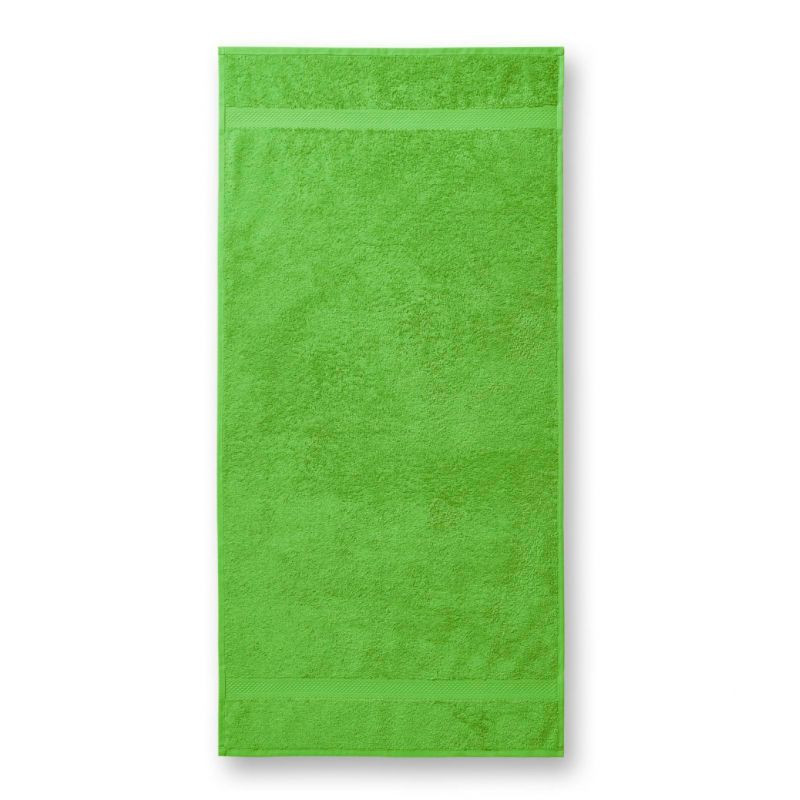 Froté ručník Malfini MLI-90392 zelené jablko 50 x 100 cm