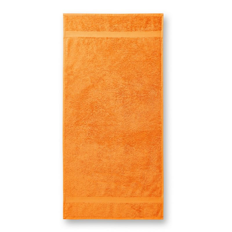 Froté ručník Malfini MLI-903A2 tangerine 50 x 100 cm