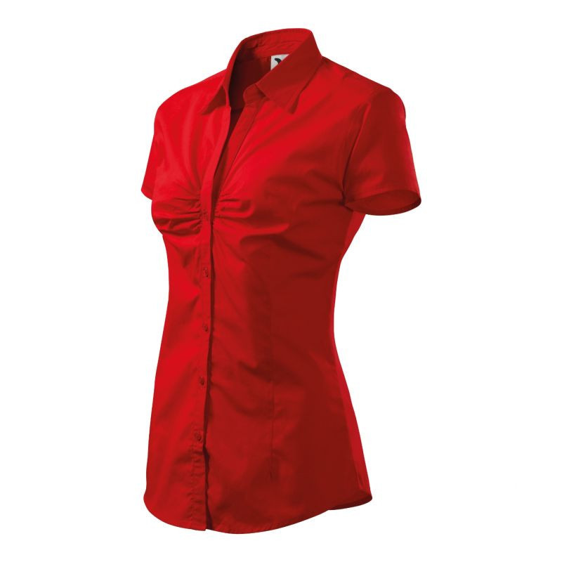 Dámská košile Chic W MLI-21407 červená - Malfini 2XL