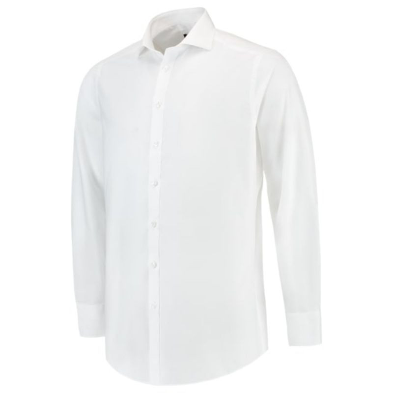 Malfini Fitted Shirt M MLI-T21T0 white pánské 38