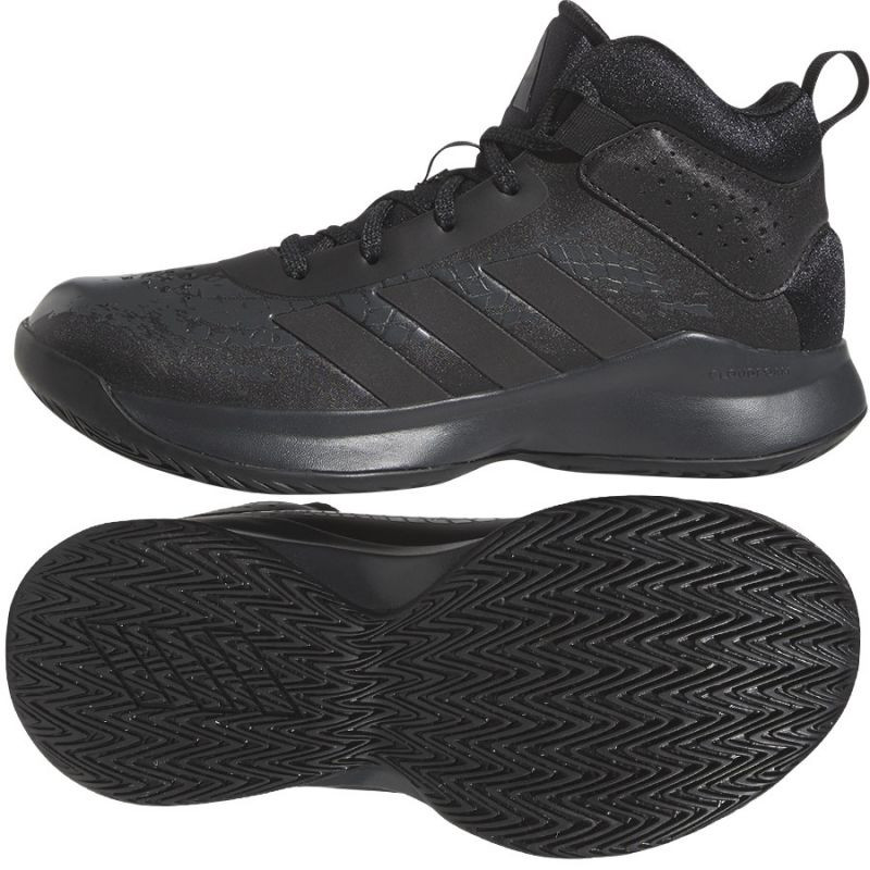 Dětská basketbalová obuv Cross Em Up 5 K Wide Jr GX4694 - Adidas 38