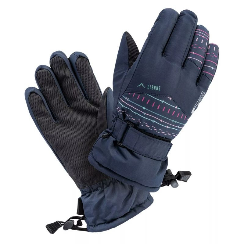 Lyžařské rukavice Elbrus Akemi Jr 92800337304 S/M