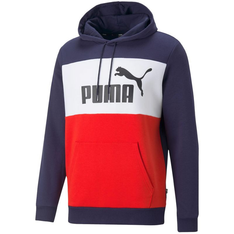 Puma ESS+ Colorblock Hoodie FL M 670168 06 mikina L