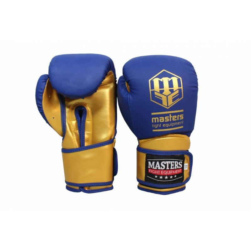 Boxerské rukavice RPU-COLOR/GOLD 10 oz 01439-0210 - Masters červená + 10 oz