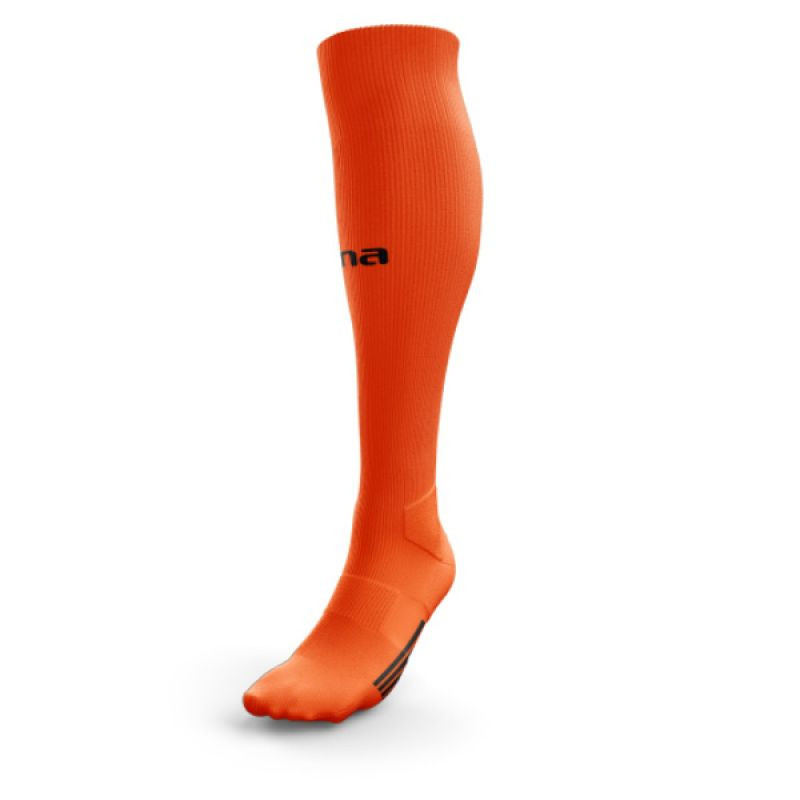 Ponožky Libra 0A875F oranžovo-černé - Zina Senior