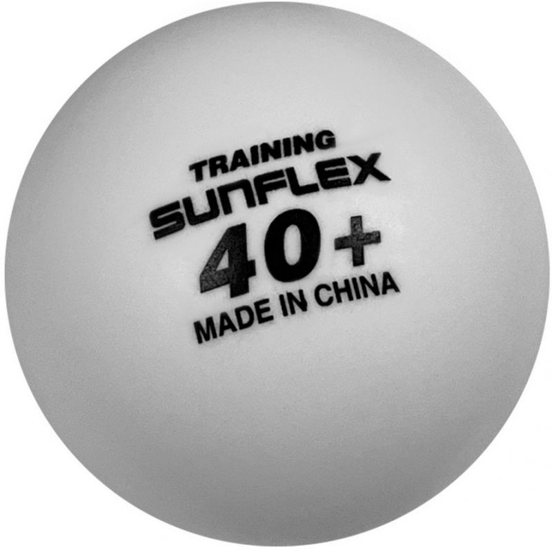 Míček na stolní tenis Sunflex * 6 ks. S21603 bílá