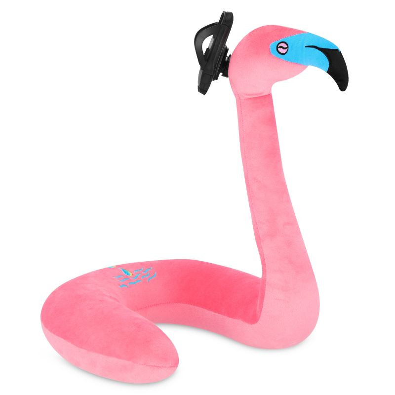 Turistická opěrka hlavy s držákem na smartphone flamingo SERPENTE - Spokey NEUPLATŇUJE SE