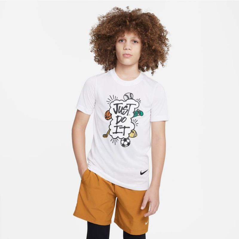 Dětské tričko Dri-Fit Jr DX9534 100 - Nike M (137-147)