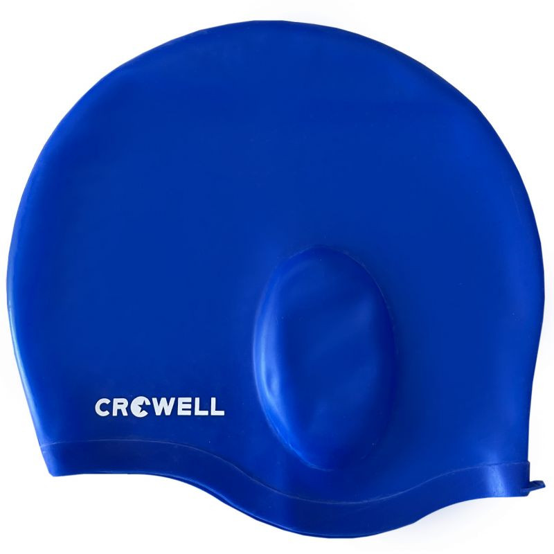Plavecká čepice Crowell Ear Bora v modré barvě.1 NEUPLATŇUJE SE