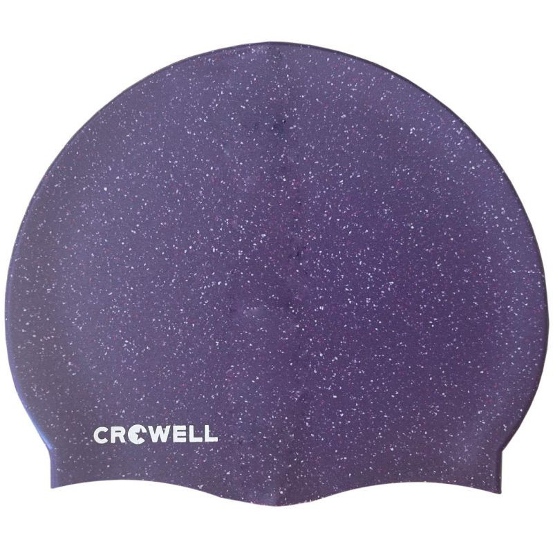 Silikonová plavecká čepice Crowell Recycling Pearl ve fialové barvě.4 NEUPLATŇUJE SE