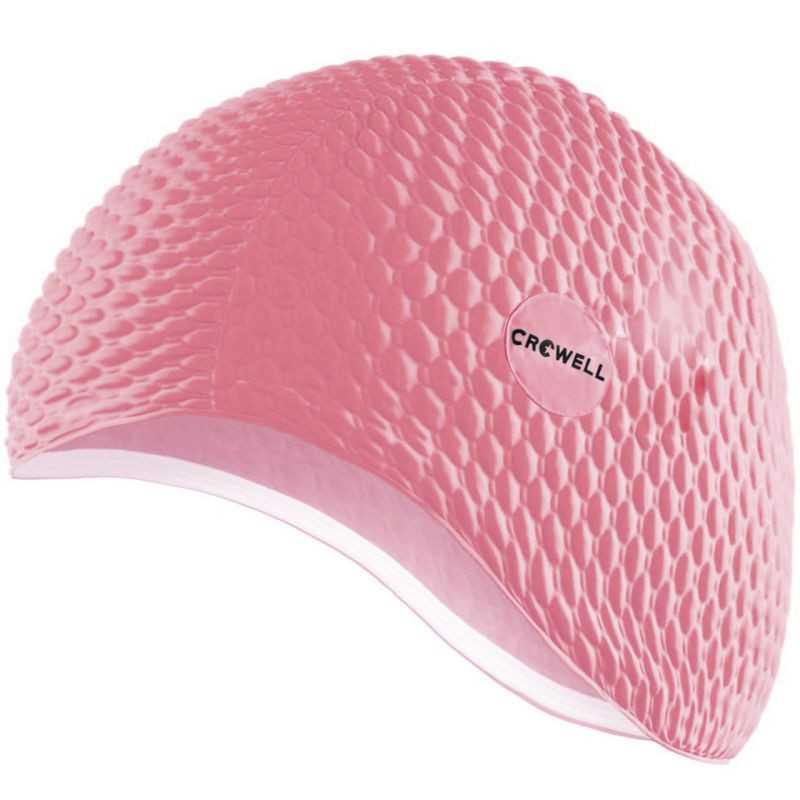 Plavecká čepice Crowell Java Bubble růžové barvy.6 NEUPLATŇUJE SE