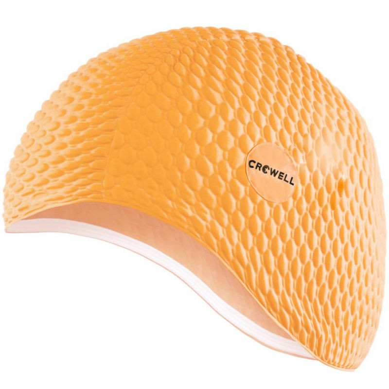 Plavecká čepice Crowell Java Bubble v oranžové barvě.9 NEUPLATŇUJE SE