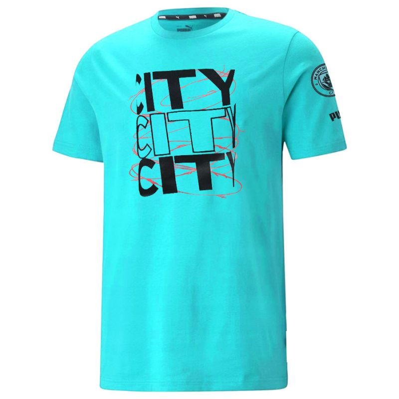 Puma Manchester City FtbCore Graphic Tee M 772950 25 tričko S