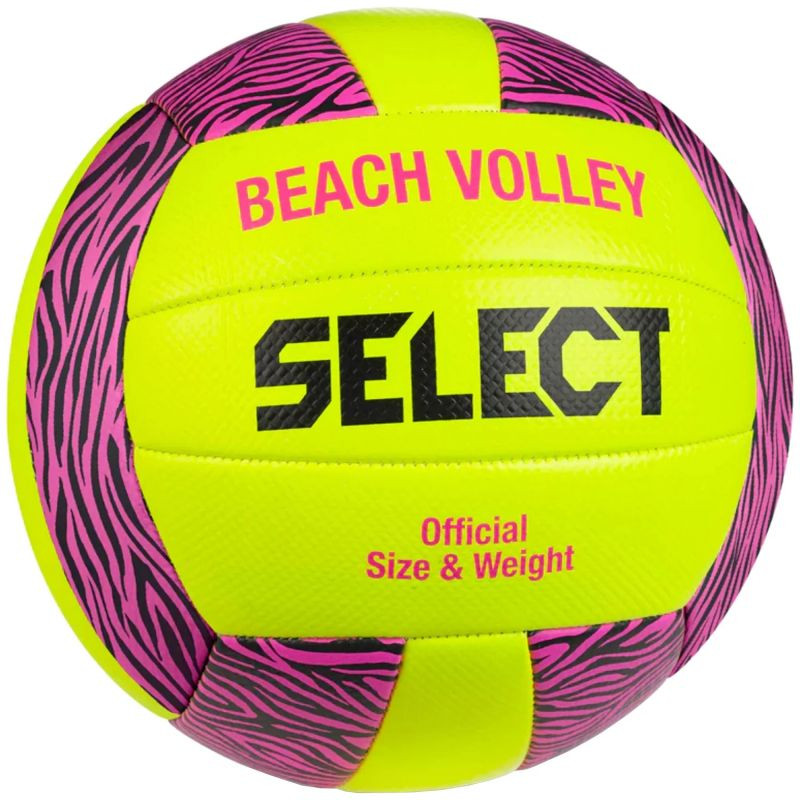 Select Beach Volley v23 Ball Beach Volley Yel-Pink 5