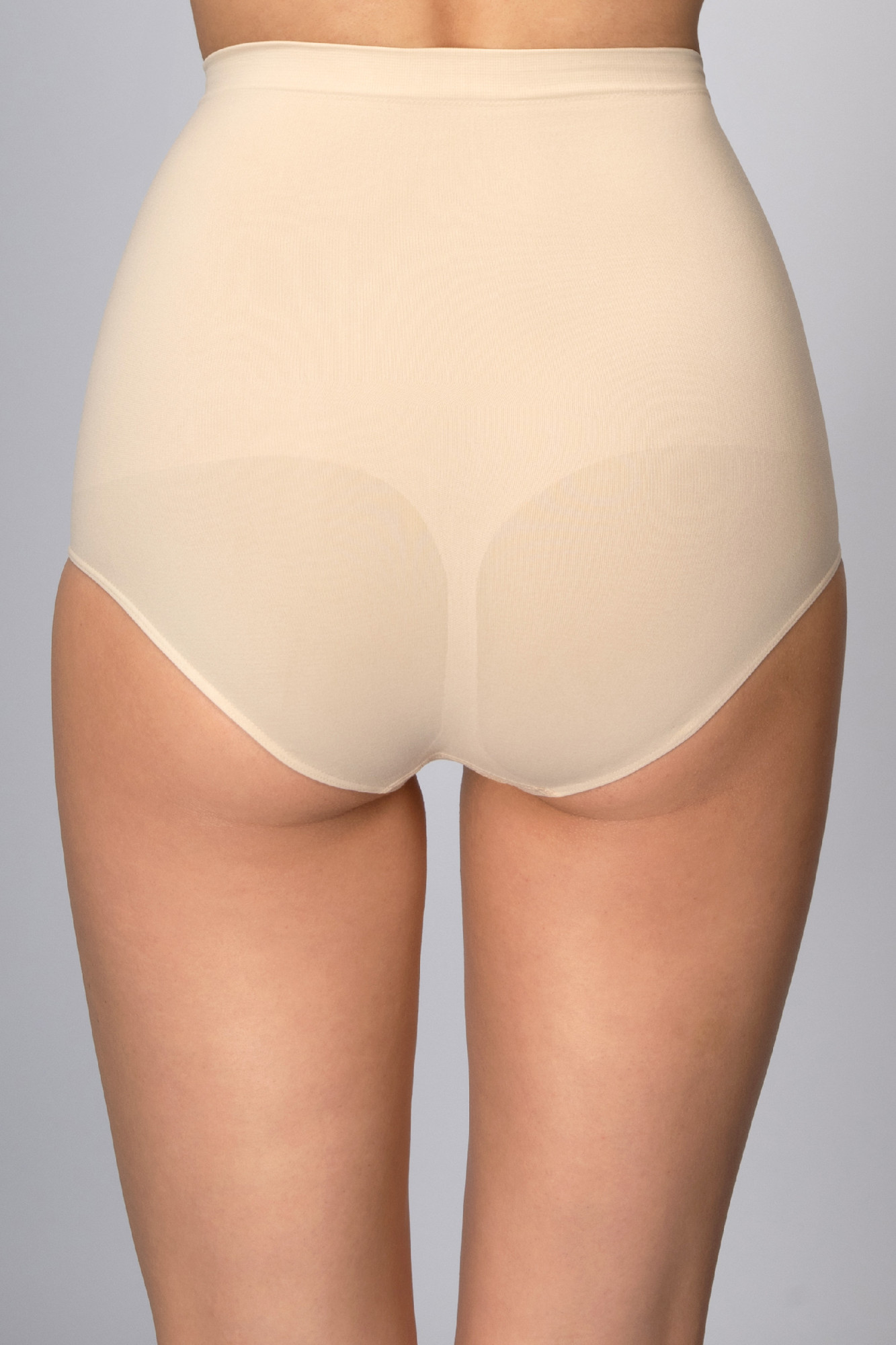 Kalhotky stahovací s vysokým pasem bezešvé Slip Bodyeffect Eco Barva: Tělová, Velikost L/XL