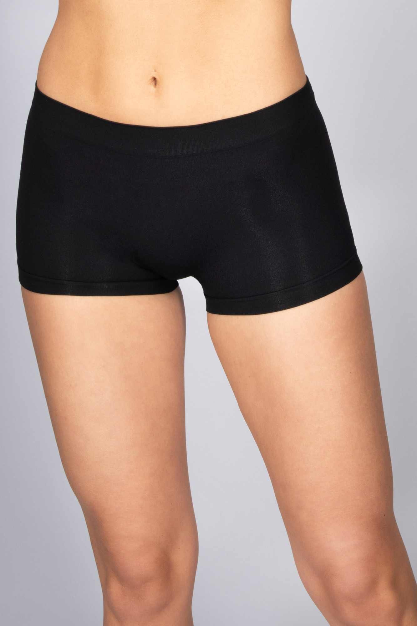 Kalhotky šortkového střihu bezešvé Panty Florida Intimidea Barva: Černá, velikost S/M