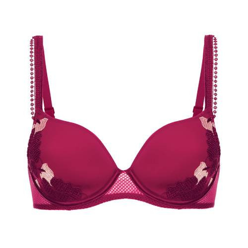 3D SPACER SHAPED UNDERWIRED BR 14V316 Raspberry(364) - Simone Perele malina 80D