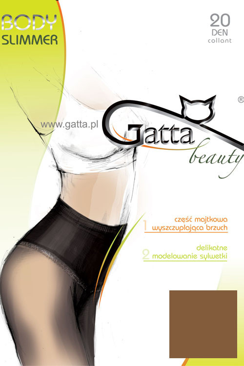 Punčochové kalhoty Body Slimmer zlatá - Gatta 4-L