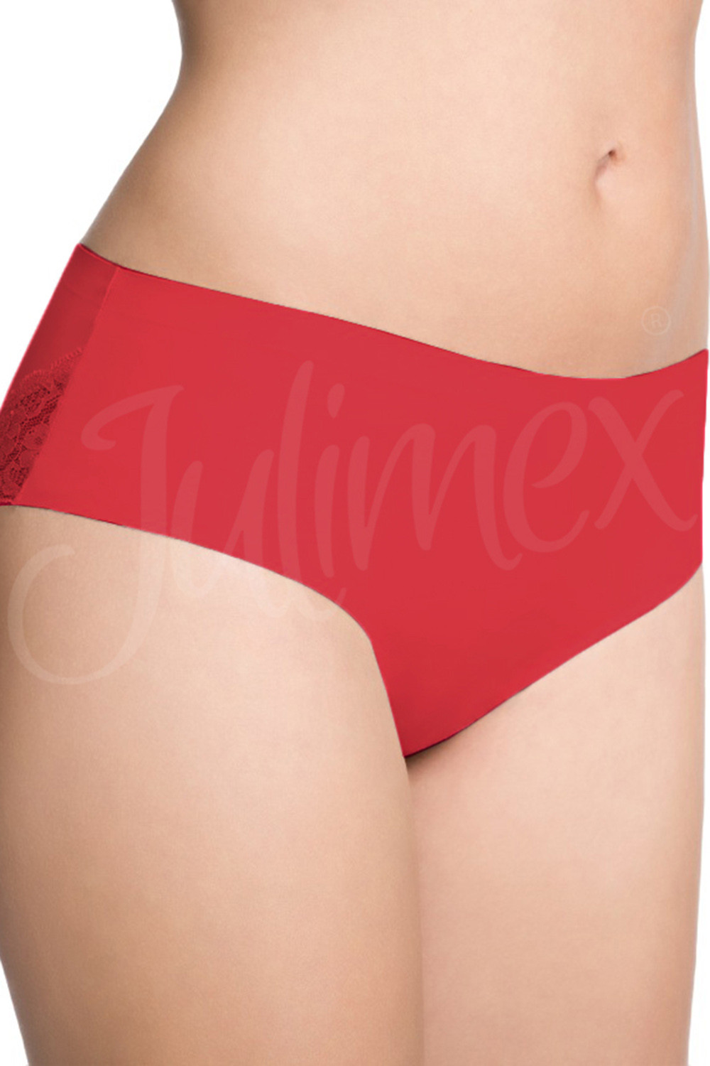 Julimex Cheekie panty kolor:czerwony XL