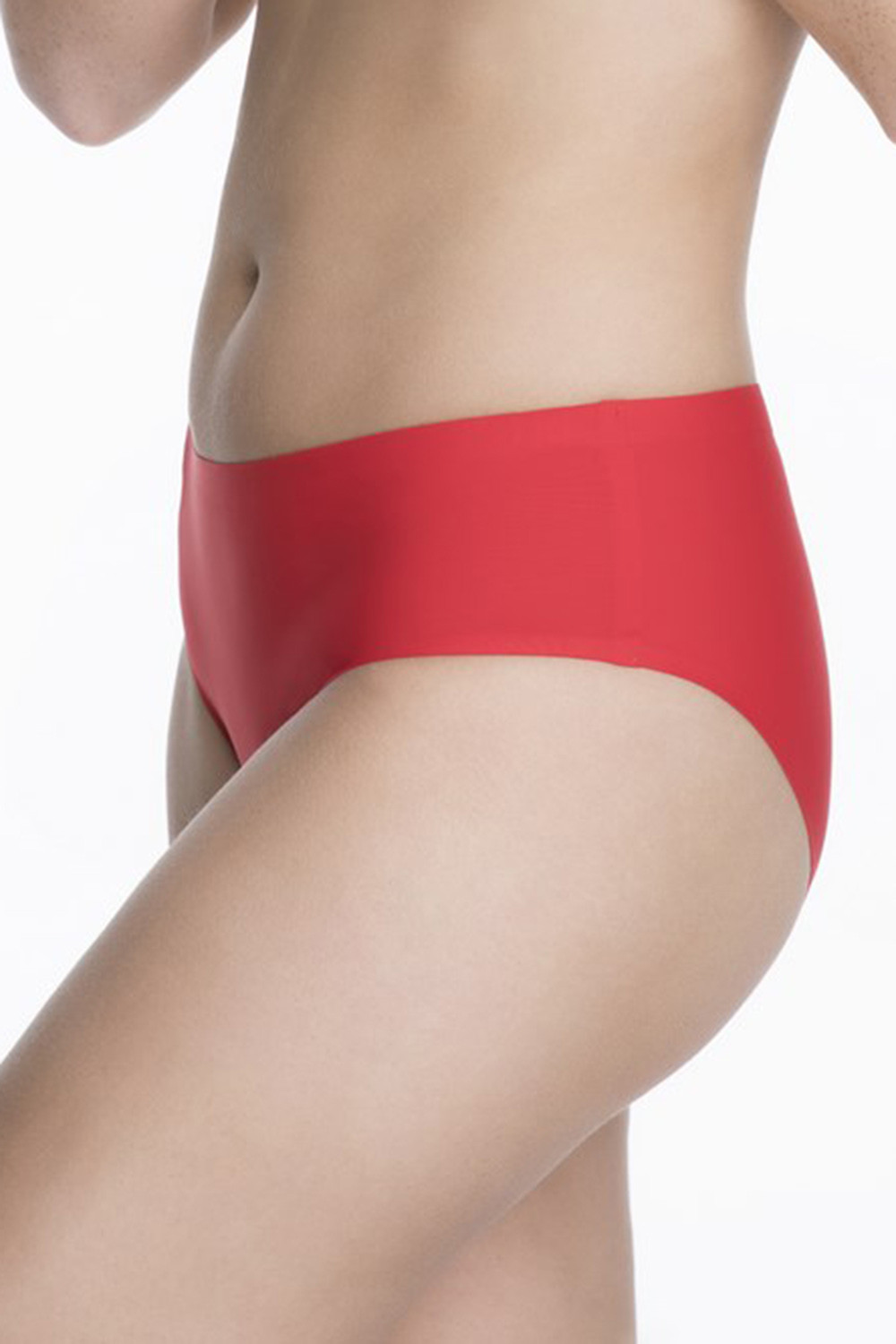 Julimex Simple panty kolor:czerwony XL