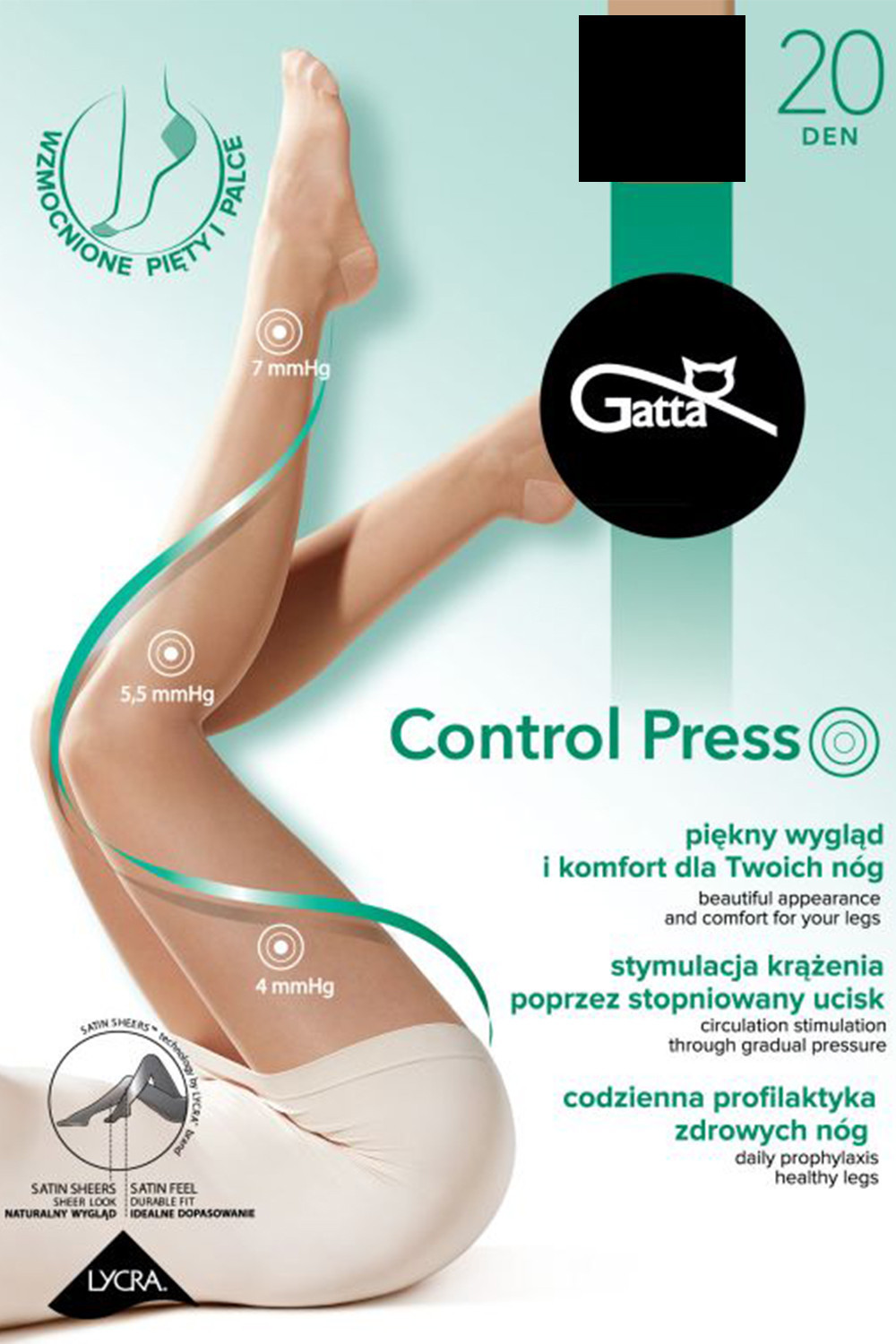 Gatta Control Press kolor:nero 5-XL