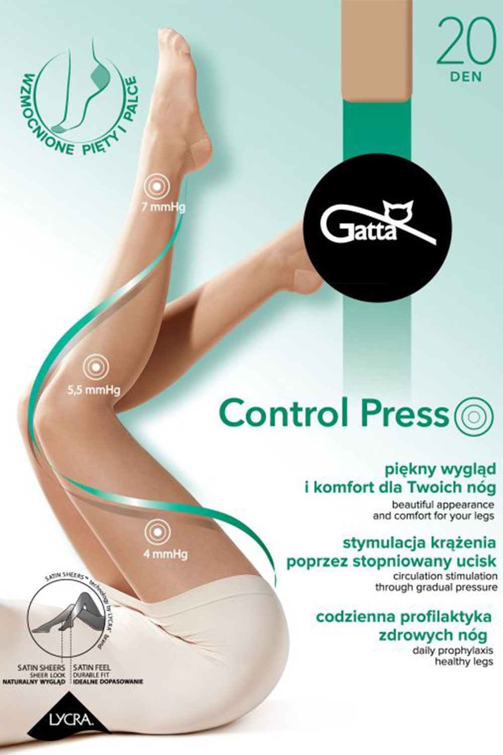 Gatta Control Press kolor:golden 2-S